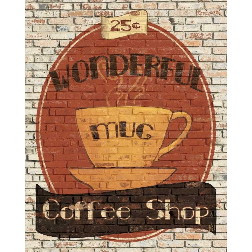 Wonderful Coffee Shop Poster Print by Avery Tillmon-VARPDX1063 Image 1