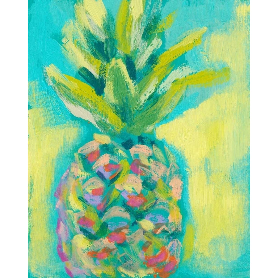 Vibrant Pineapple II Poster Print - Jennifer Goldberger-VARPDX106375GG Image 1