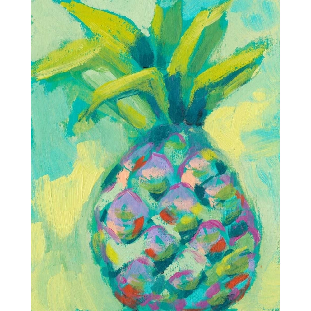 Vibrant Pineapple I Poster Print - Jennifer Goldberger-VARPDX106374GG Image 1