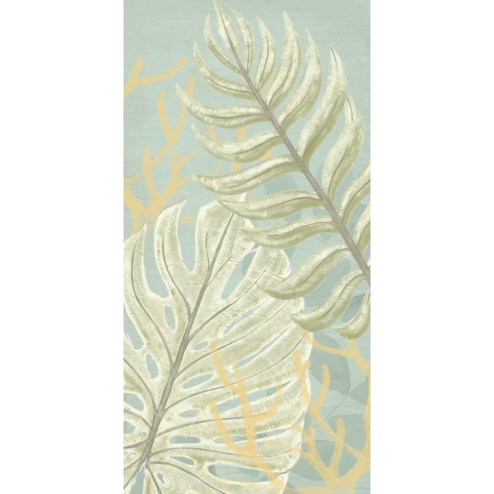 Palm and Coral Panel I Poster Print - June Erica Vess-VARPDX106385D Image 1