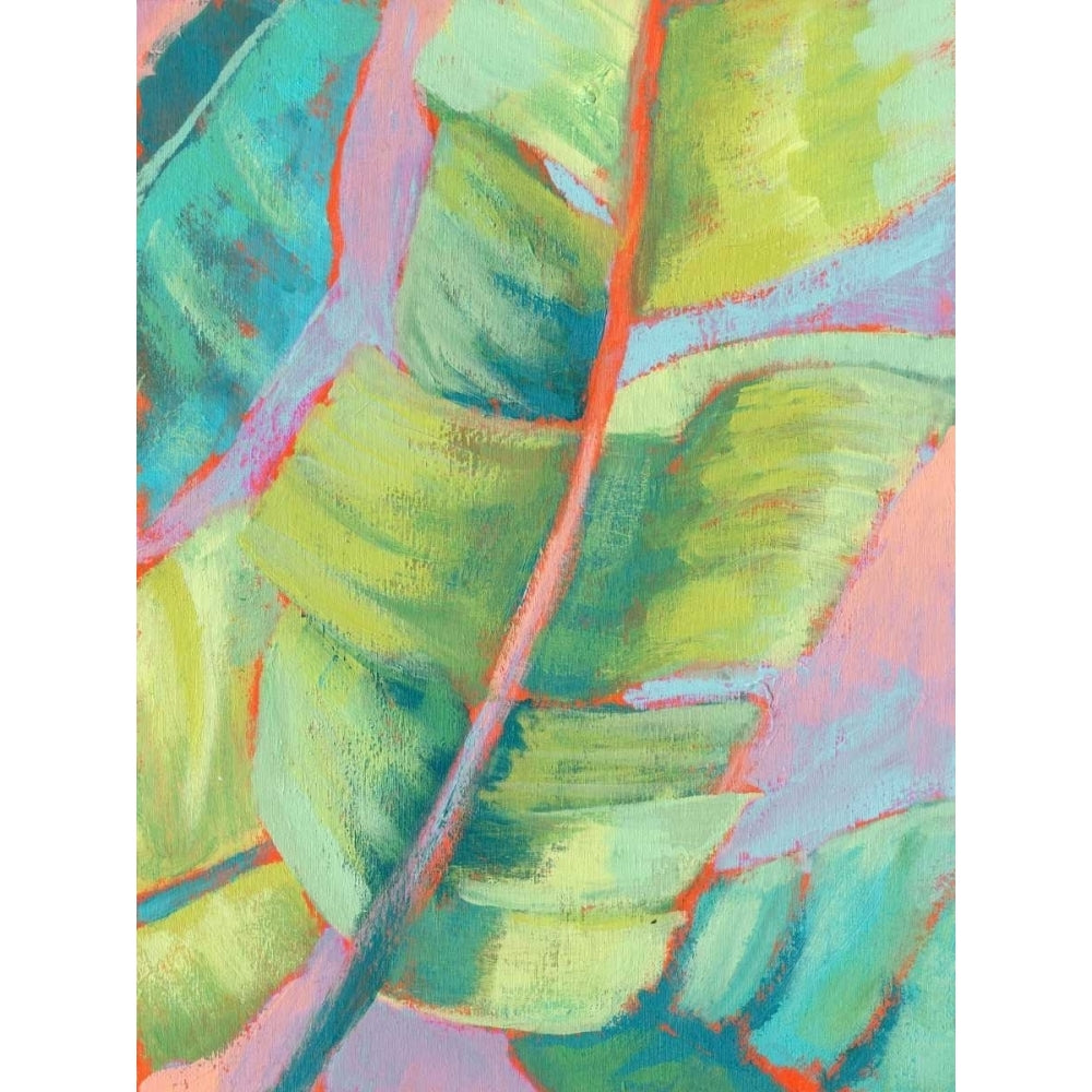 Vibrant Palm Leaves II Poster Print - Jennifer Goldberger-VARPDX106416GG Image 1