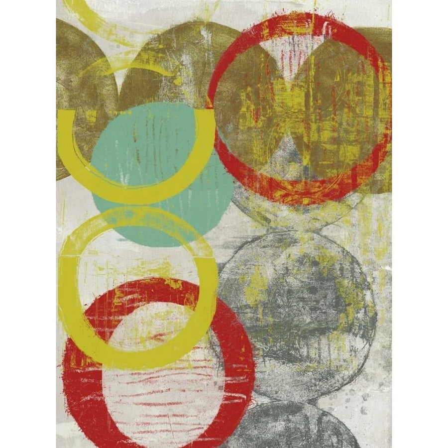 Layers and Circles II Poster Print - Jennifer Goldberger-VARPDX106428Z Image 1