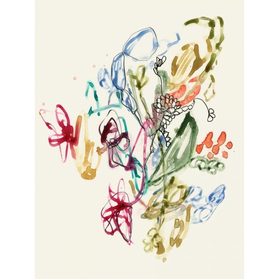 Scribble Arrangement II Poster Print - Jennifer Goldberger-VARPDX106434FN Image 1