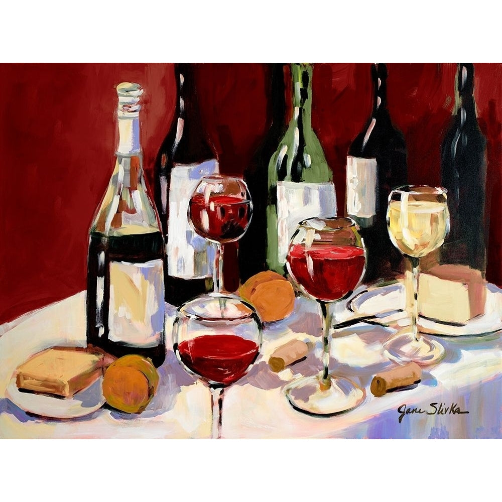 Wine Tasting Poster Print by Jane Slivka-VARPDX10674 Image 1