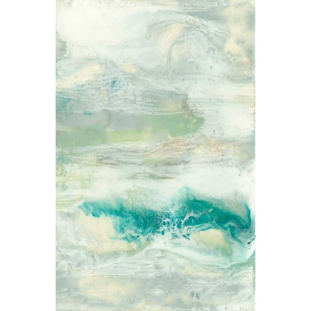 Serene Seafoam I Poster Print - Jennifer Goldberger-VARPDX107397Z Image 1