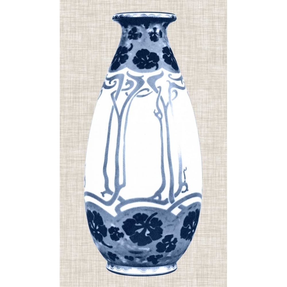 Blue and White Vase II Poster Print - Unknown-VARPDX107427Z Image 1