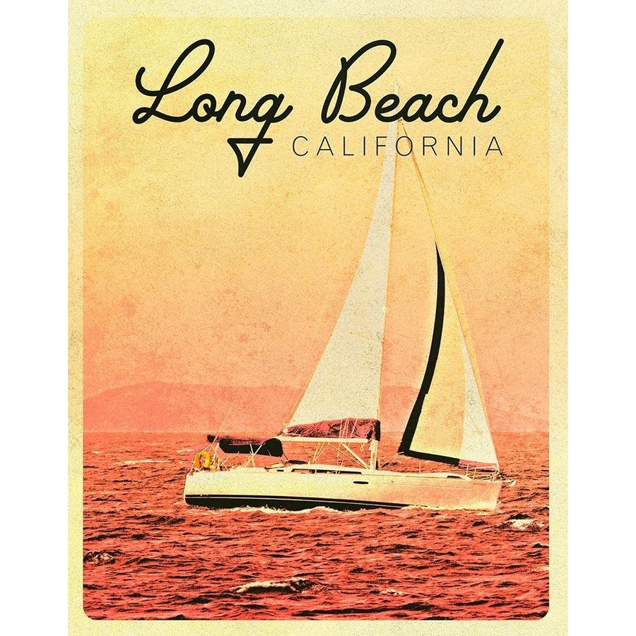 Long Beach California Poster Print by Kathy Mansfield-VARPDX10758DB Image 1