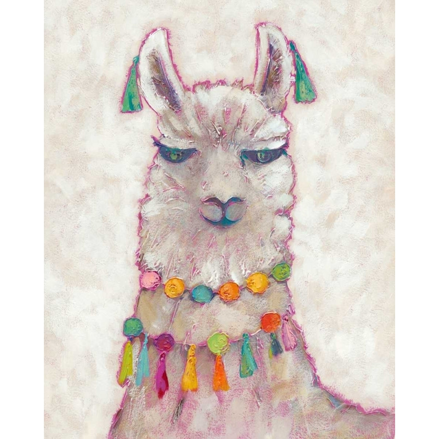 Festival Llama II Poster Print - Chariklia Zarris-VARPDX107596GG Image 1