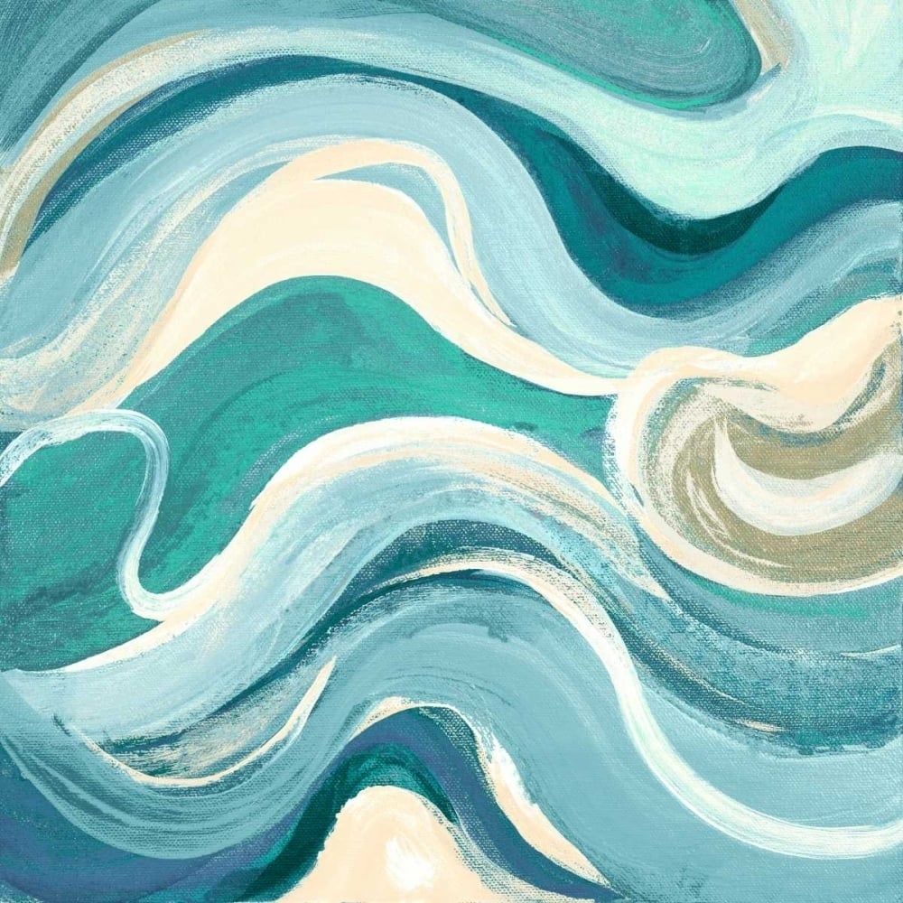 Curving Waves I Poster Print by Lanie Loreth-VARPDX10807D Image 1