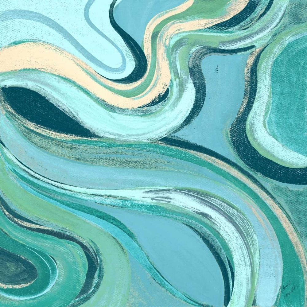 Curving Waves II Poster Print by Lanie Loreth-VARPDX10808D Image 1