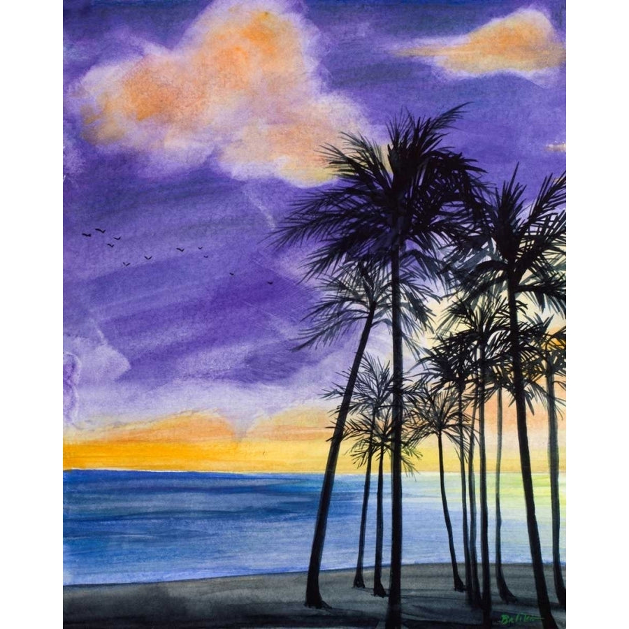 Tropic Nights II Poster Print by Linda Baliko-VARPDX10821 Image 1