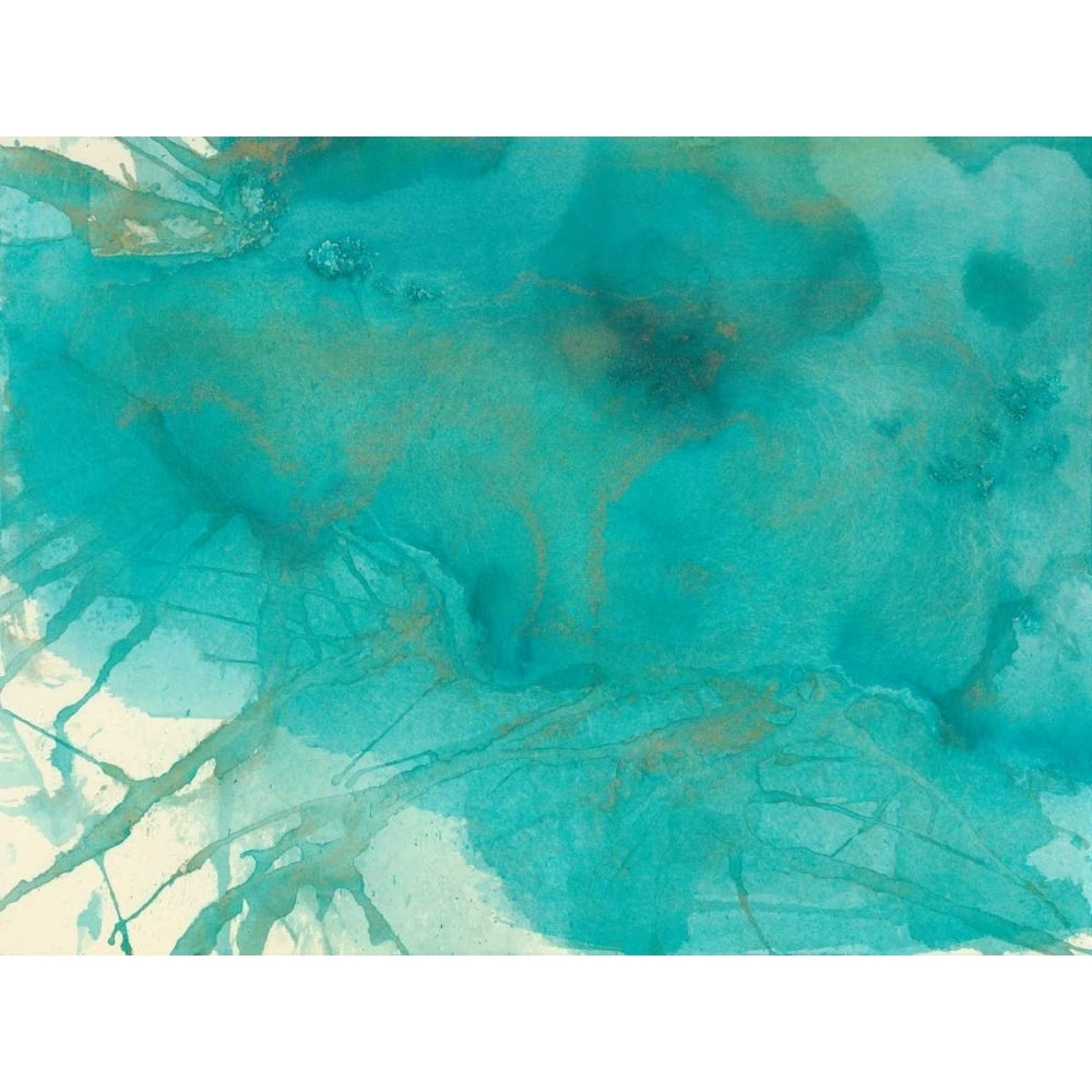 Turquoise Moment I Poster Print - Joyce Combs-VARPDX108282Z Image 1