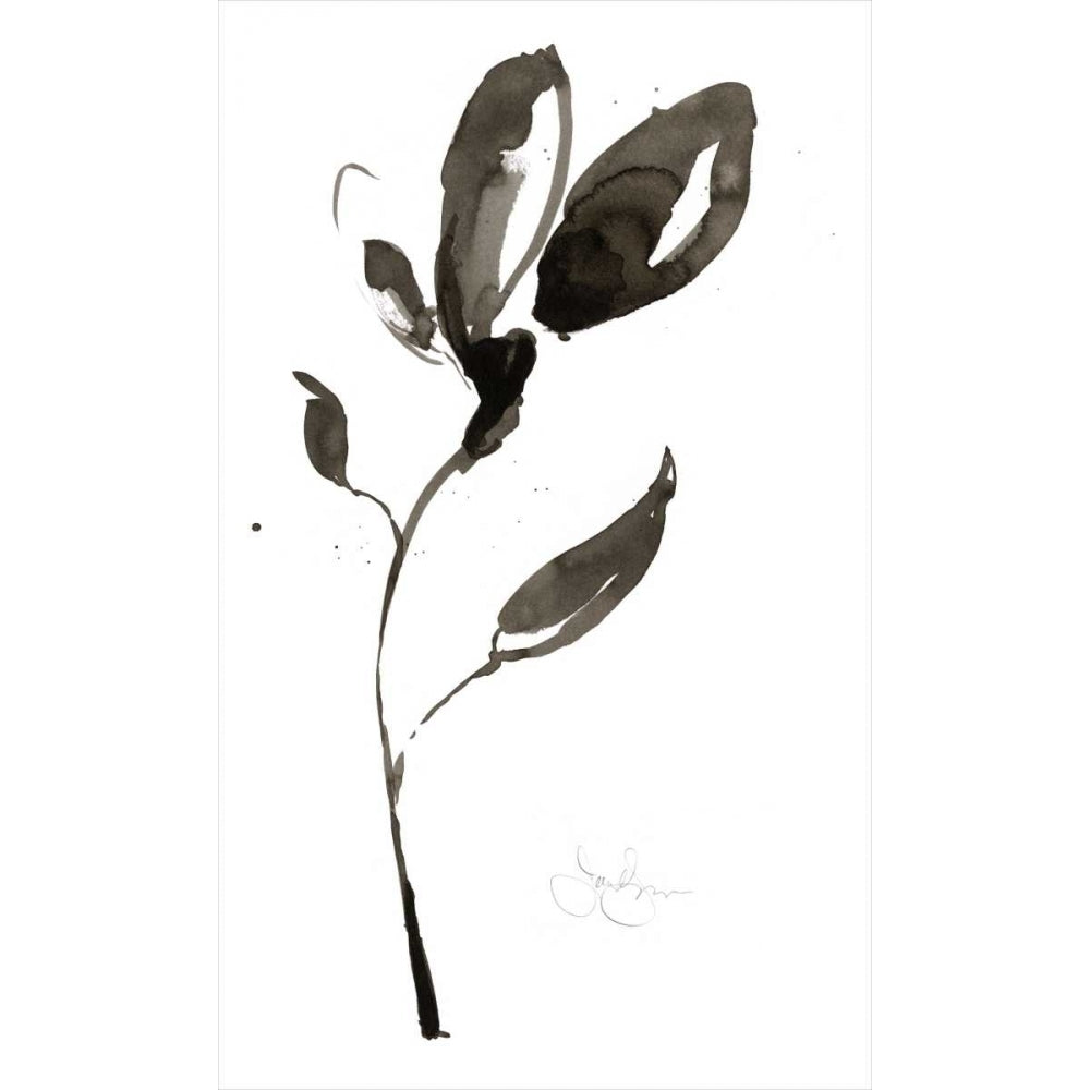 Solitary Sumi-e I Poster Print - Jennifer Goldberger-VARPDX108385FNL Image 1