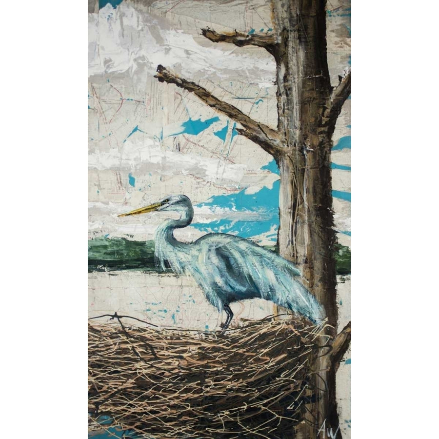 Midway Heron I Poster Print - Allison Wickey-VARPDX108483Z Image 1