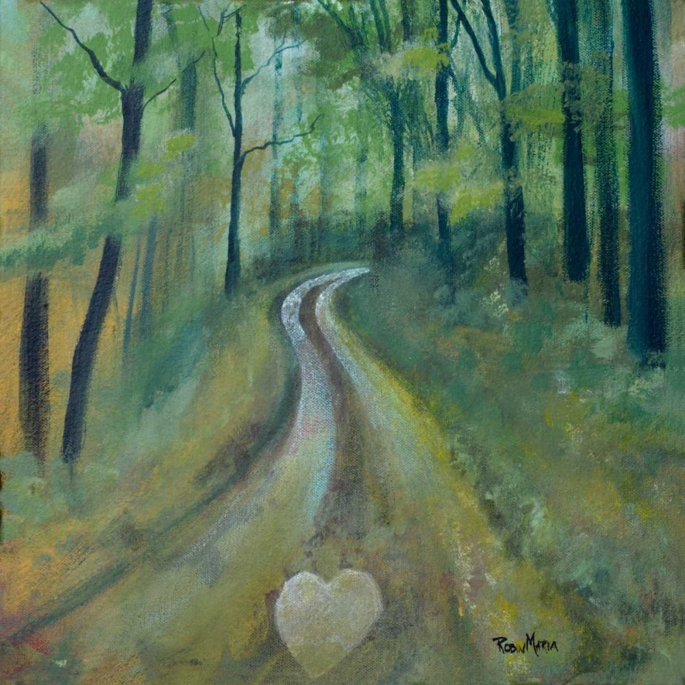 Heart on the Path Poster Print by Robin Maria-VARPDX10856 Image 1