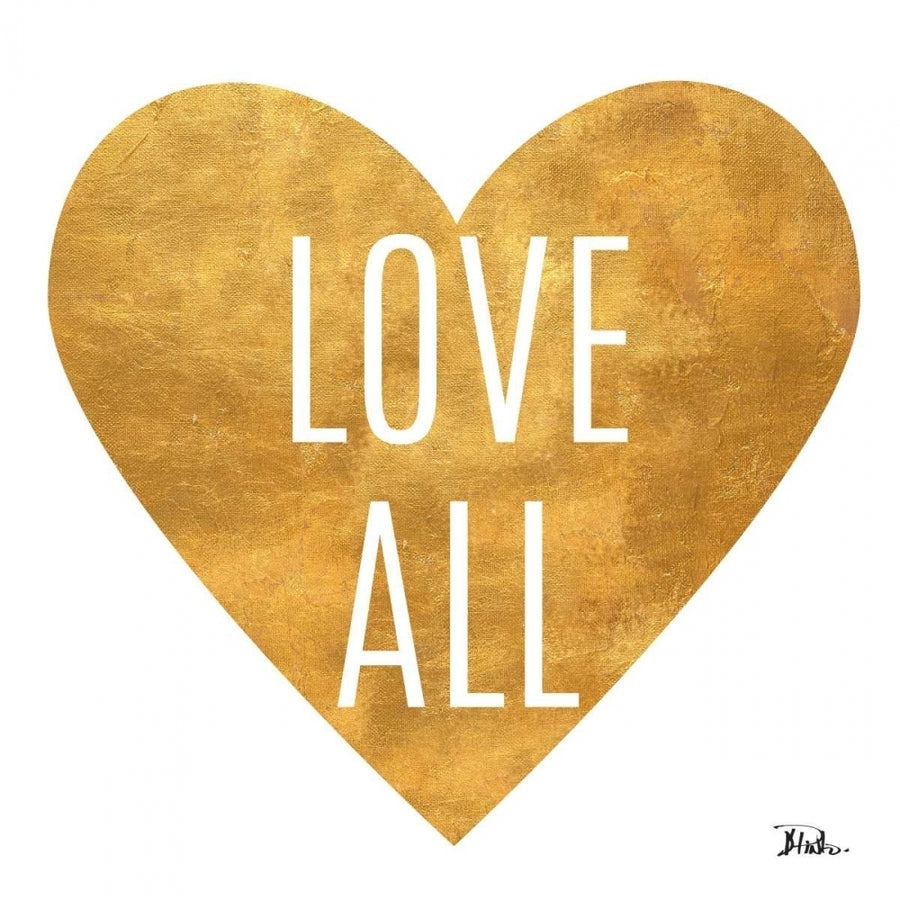 Love and Live on White I Poster Print by Patricia Pinto-VARPDX10883B Image 1