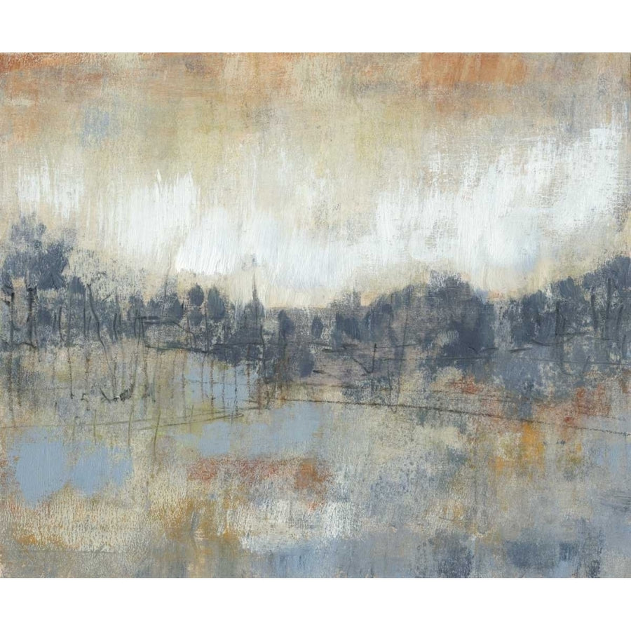 Cool Grey Horizon I Poster Print - Jennifer Goldberger-VARPDX109252FN Image 1