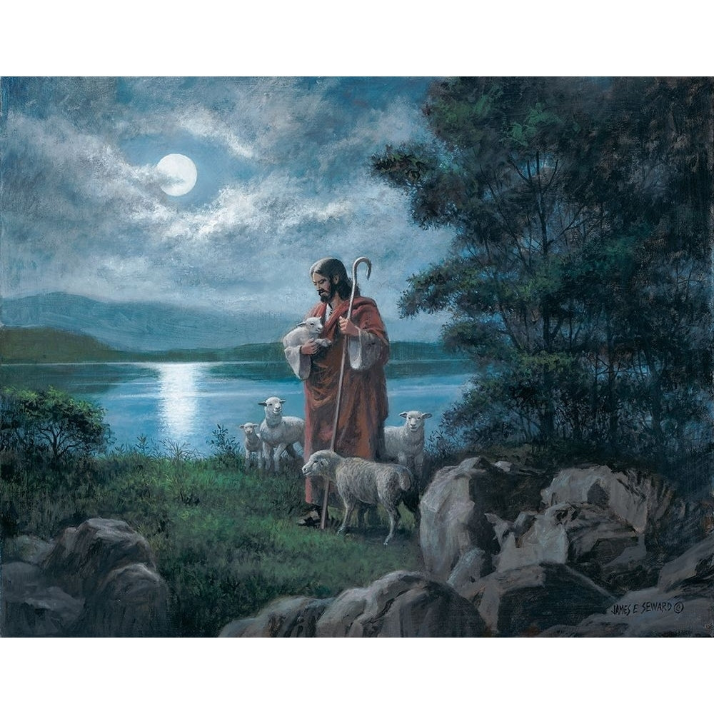 The Lord Is My Shepherd Poster Print by James Seward-VARPDX1093 Image 1