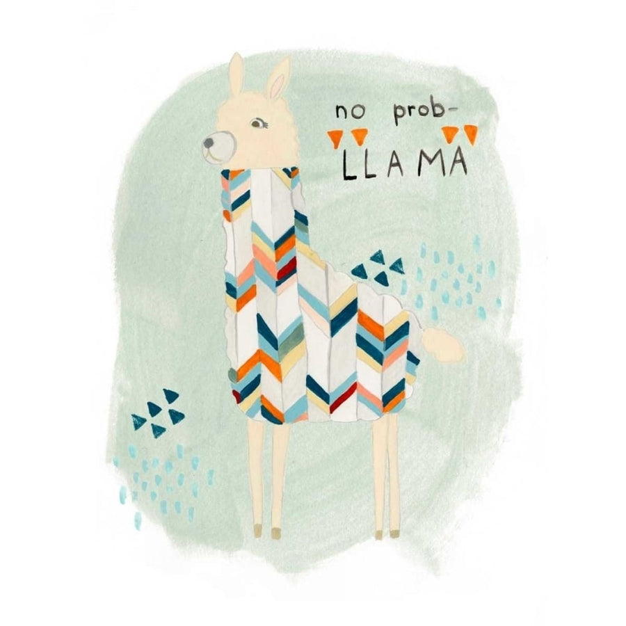 Llama Squad I Poster Print - June Erica Vess-VARPDX109335D Image 1