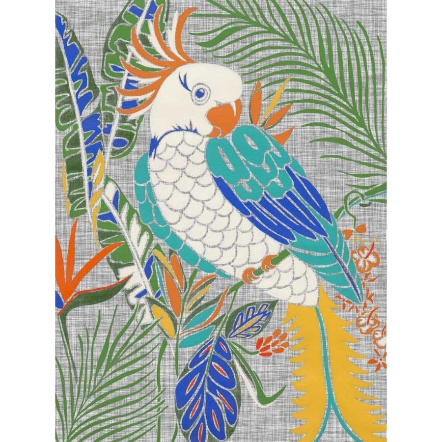 Tropical Cockatoo Poster Print - Chariklia Zarris-VARPDX110212D Image 1