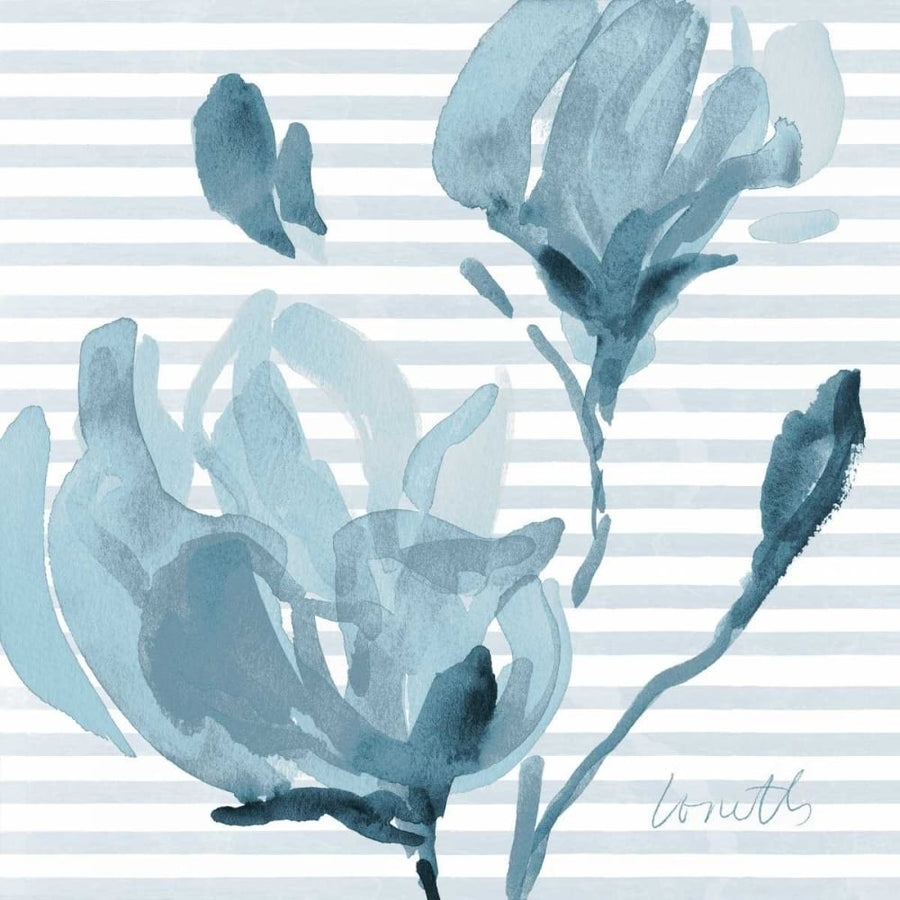 Blue Magnolias I Poster Print by Lanie Loreth-VARPDX11065B Image 1