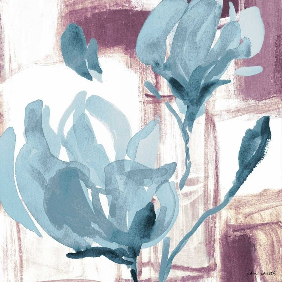 Blue Magnolias I Poster Print by Lanie Loreth-VARPDX11065E Image 1