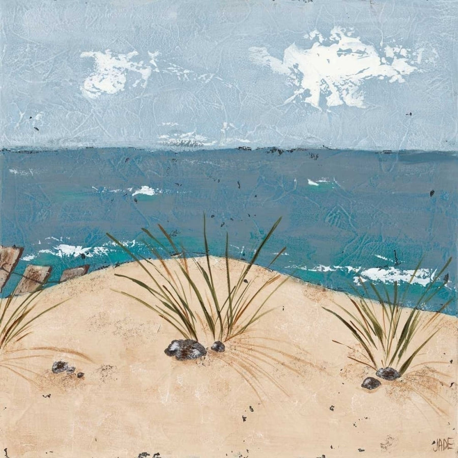 Beach Scene Triptych III Poster Print - Jade Reynolds-VARPDX111097D Image 1