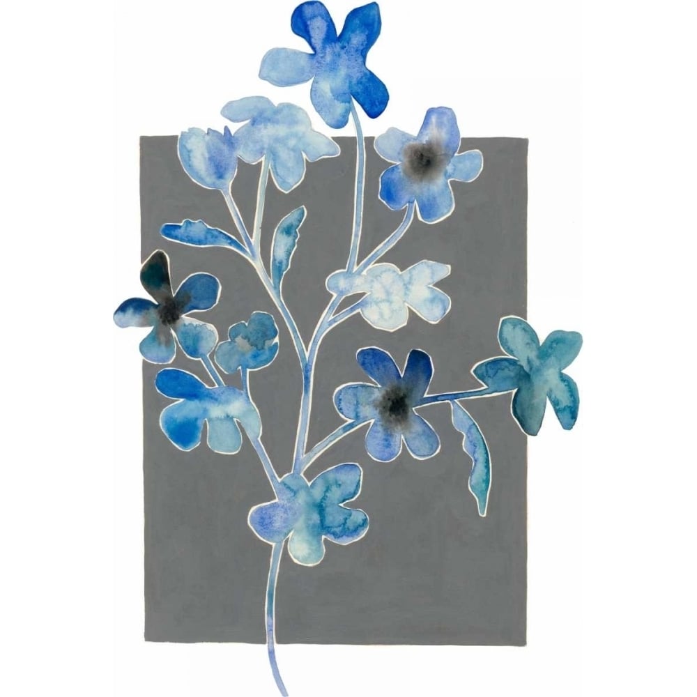 Blue Bouquet II Poster Print - Grace Popp-VARPDX111263D Image 1