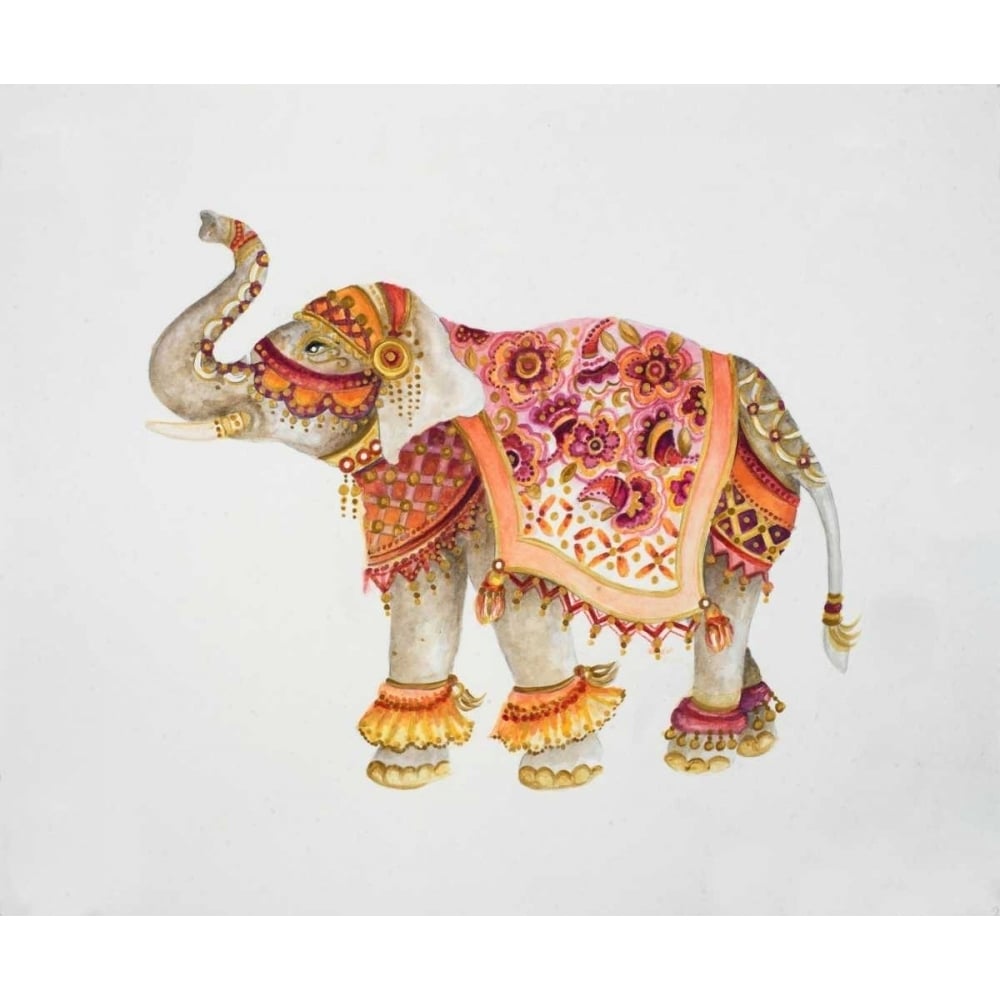 Pink Elephant II Poster Print by Janice Gaynor-VARPDX11135A Image 1