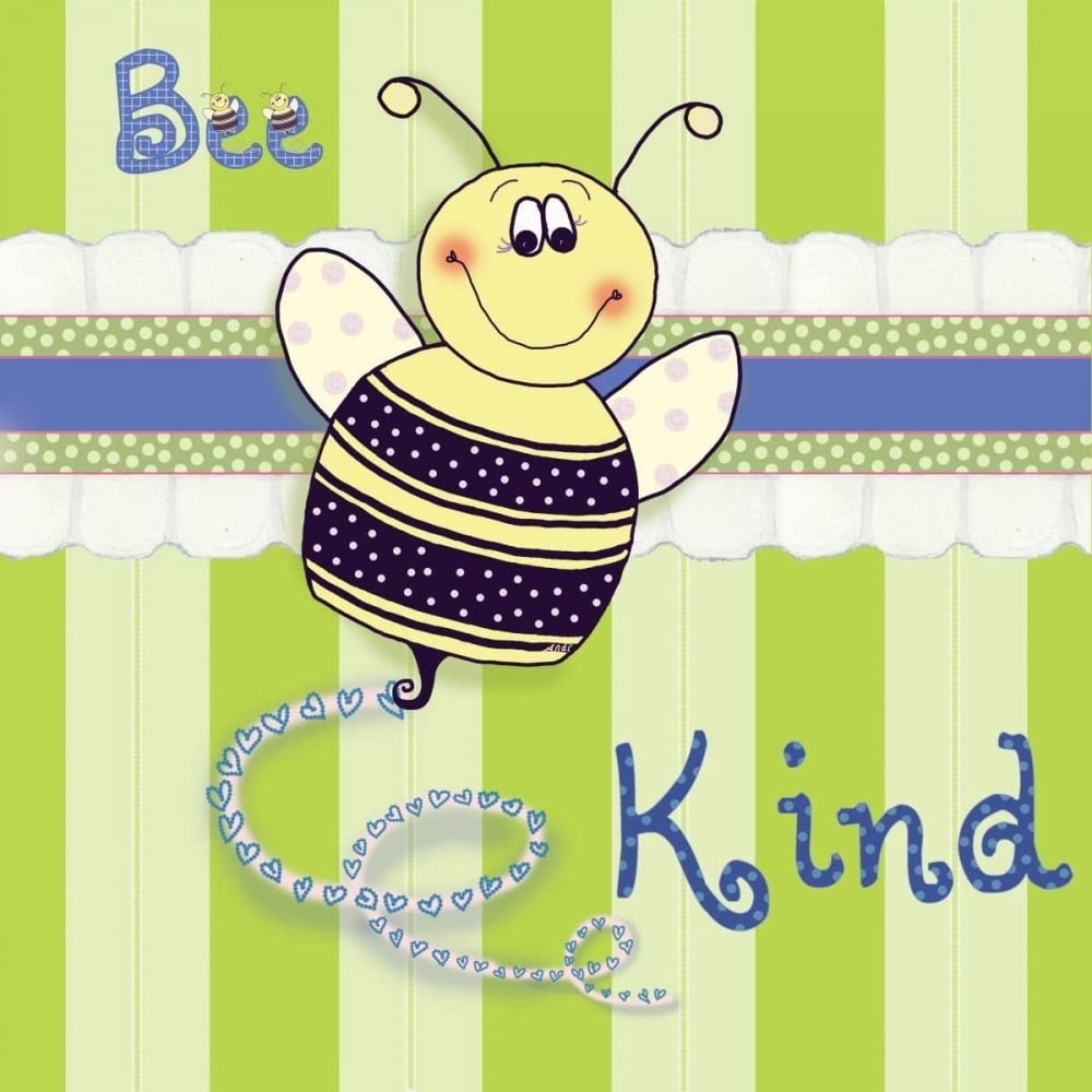 Bee Border II Poster Print by Andi Metz-VARPDX11139B Image 1