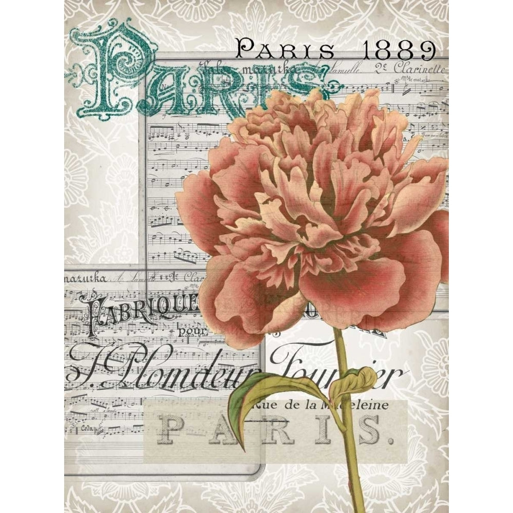 Musical Paris IV Poster Print - Jennifer Goldberger-VARPDX111441D Image 1