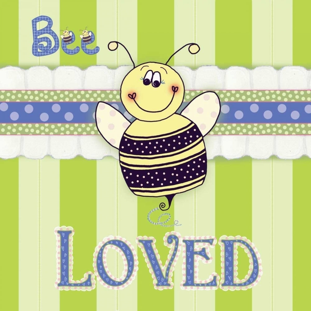 Bee Border I Poster Print by Andi Metz-VARPDX11138B Image 1