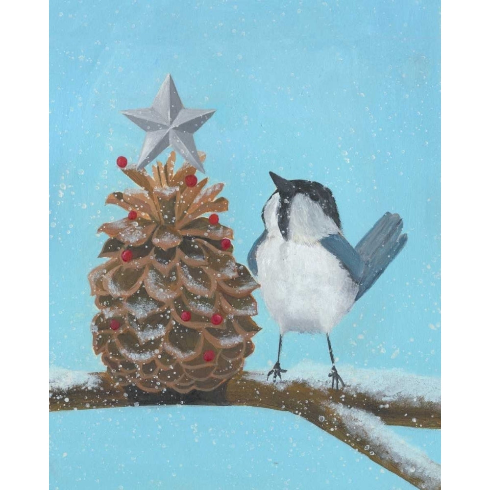 Chickadee Christmas II 2-Up Poster Print - Grace Popp-VARPDX111484D Image 1