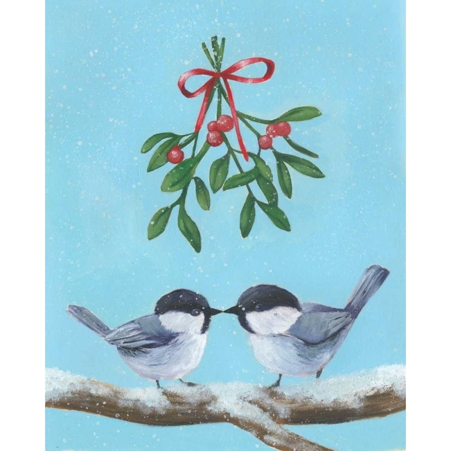 Chickadee Christmas I 2-Up Poster Print - Grace Popp-VARPDX111483D Image 1