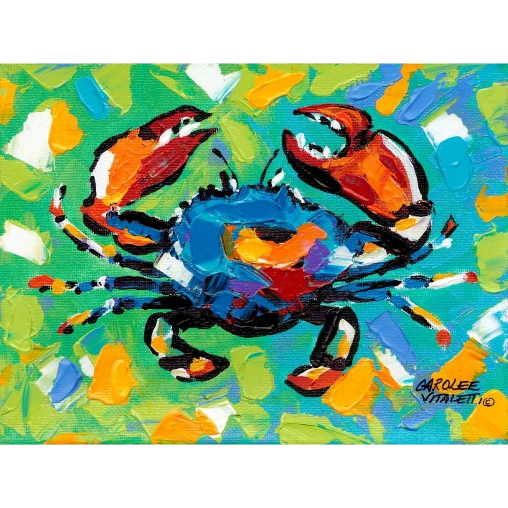 Seaside Crab II Poster Print - Carolee Vitaletti-VARPDX111556D Image 1