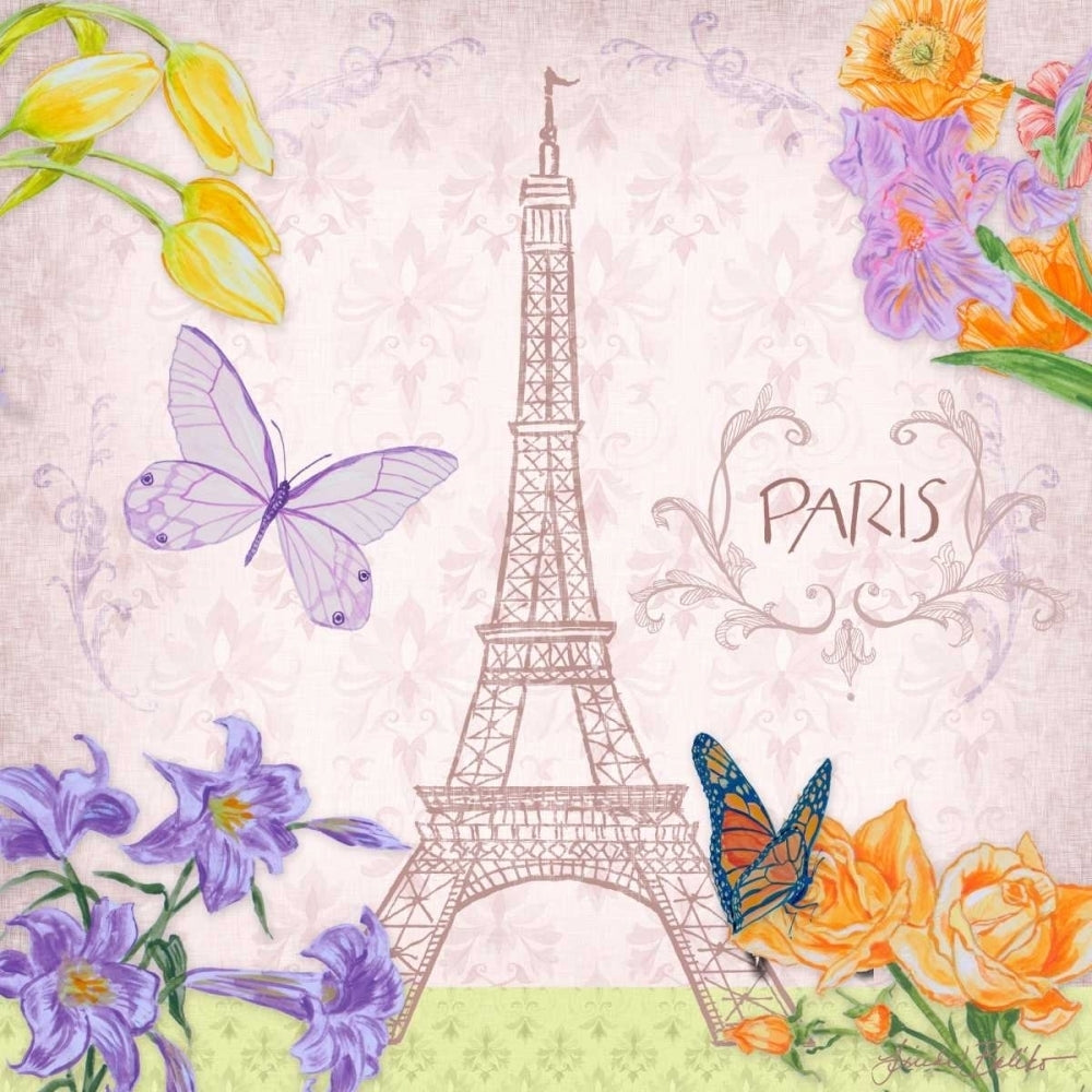 Parisian Meadow I Poster Print by Linda Baliko-VARPDX11185H Image 1