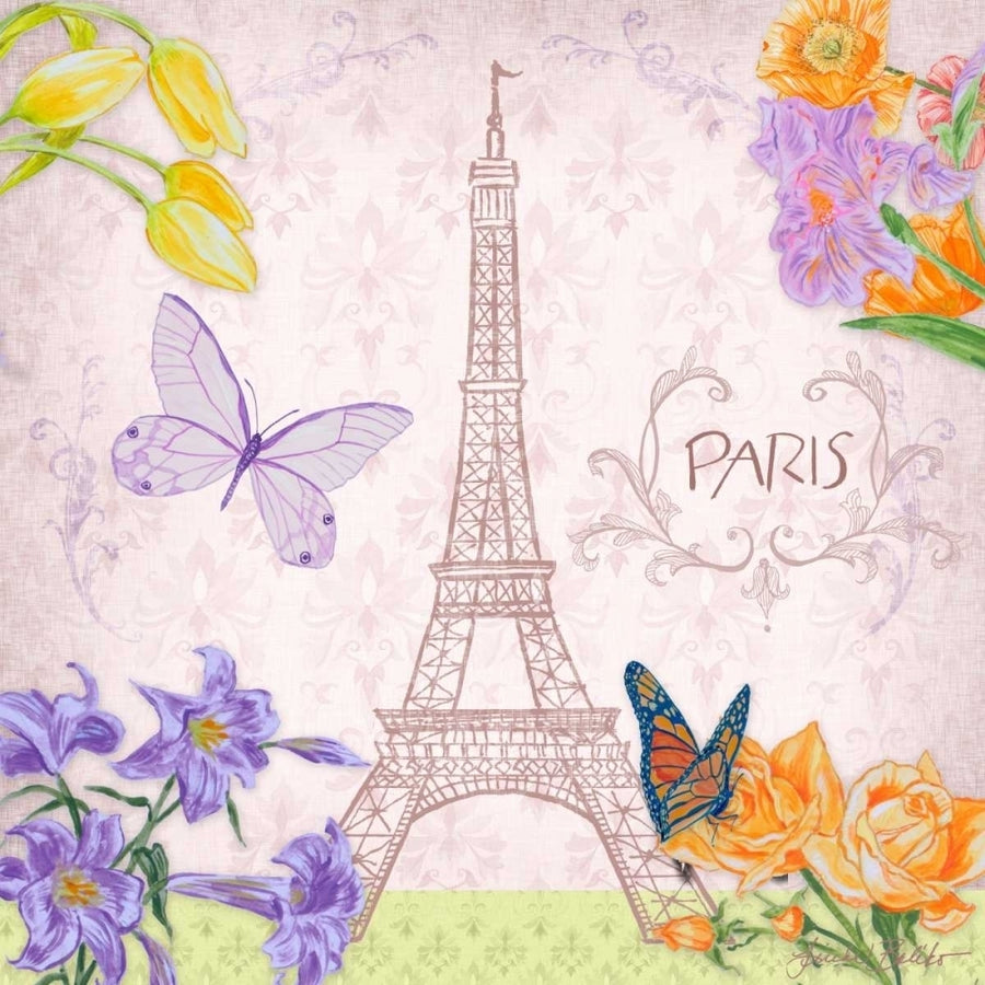 Parisian Meadow I Poster Print by Linda Baliko-VARPDX11185H Image 1