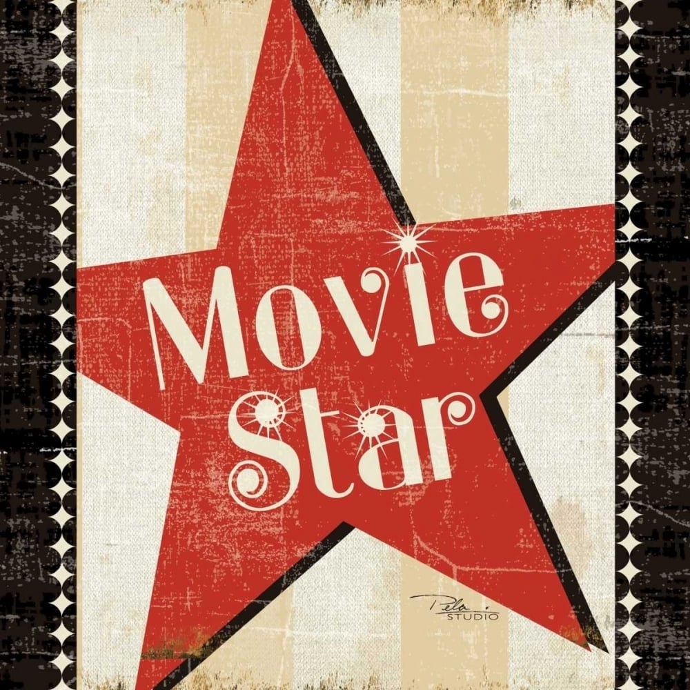 Movie Star Poster Print by Pela Studio-VARPDX11215 Image 1