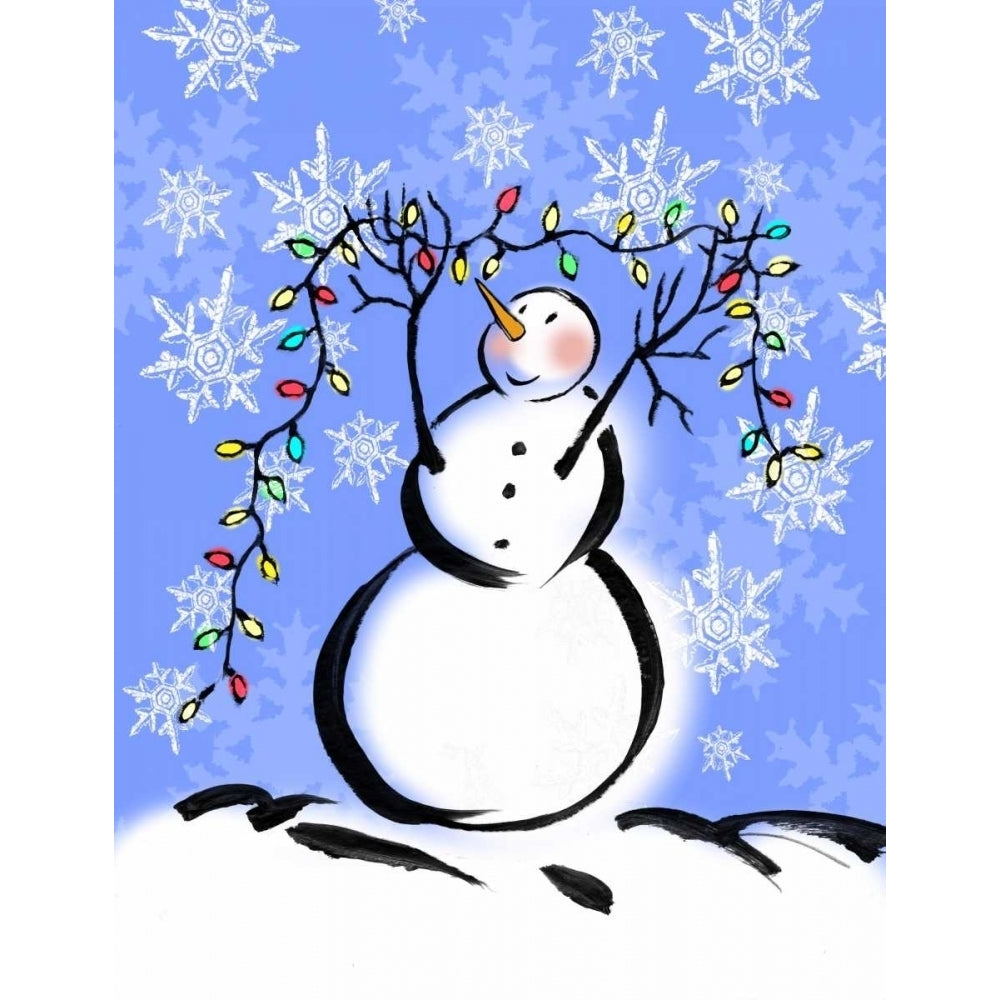 Silly Snowmen I Poster Print by Nicholas Biscardi-VARPDX11219 Image 1