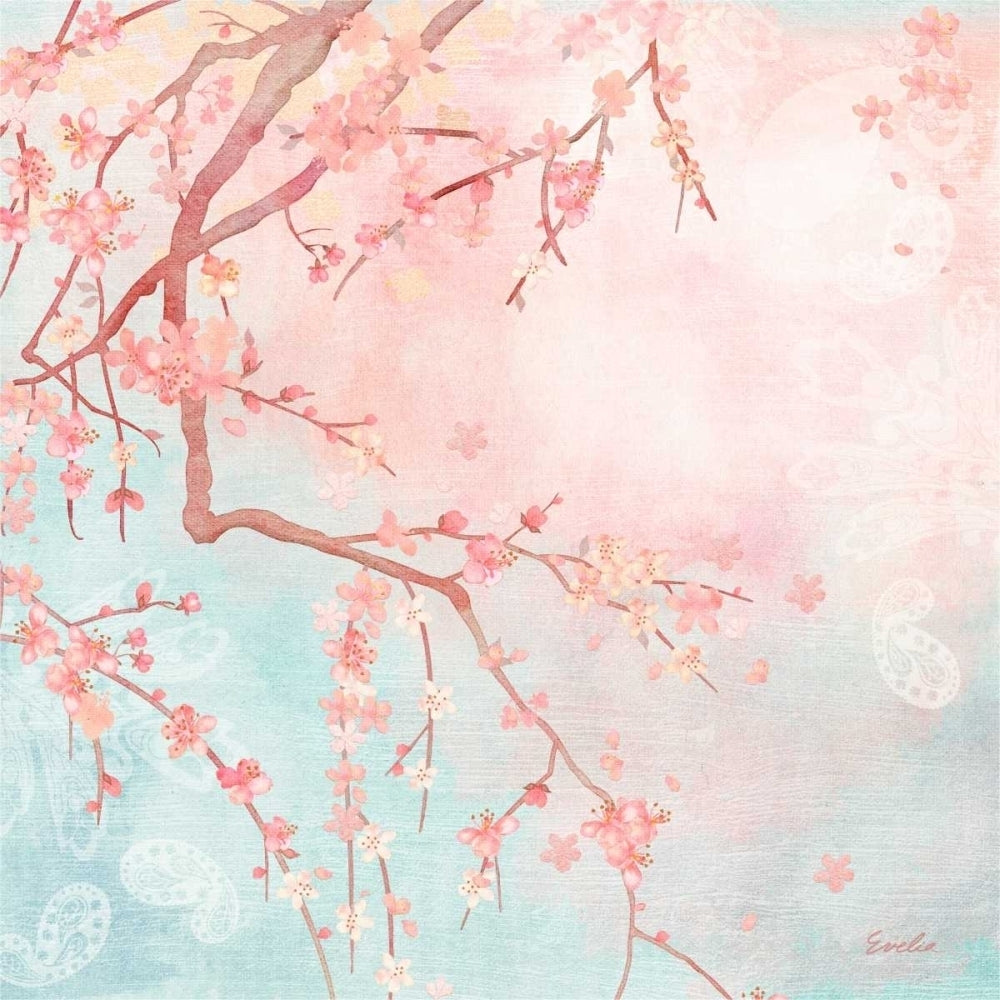 Sweet Cherry Blossoms IV Poster Print - Designs Evelia-VARPDX112249D Image 1