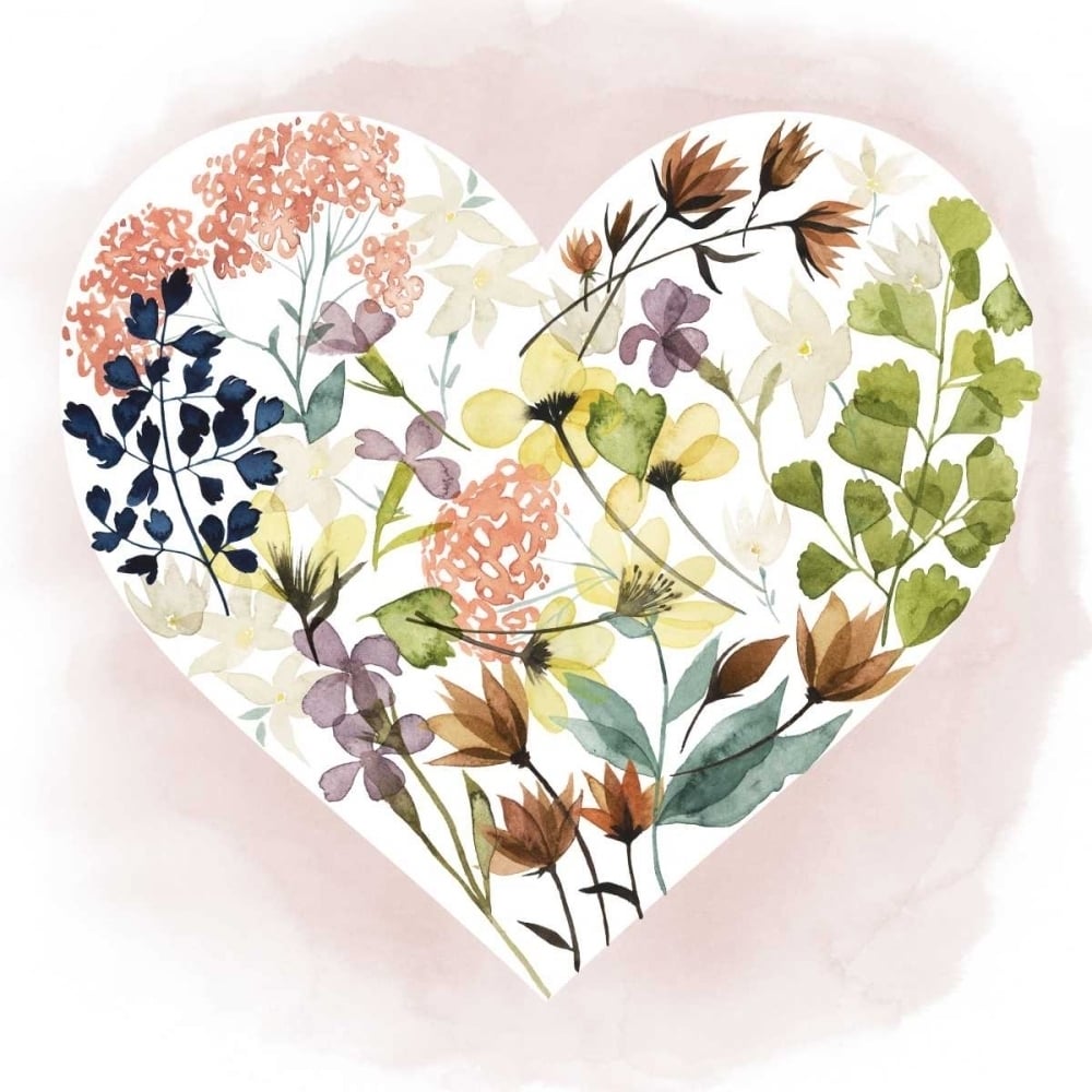 Love Floral I Poster Print - Grace Popp-VARPDX113095D Image 1