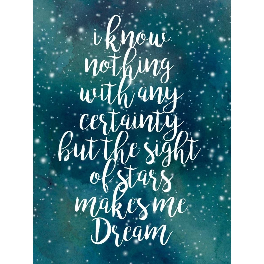 Galaxy Quote II Poster Print - Grace Popp-VARPDX113098D Image 1