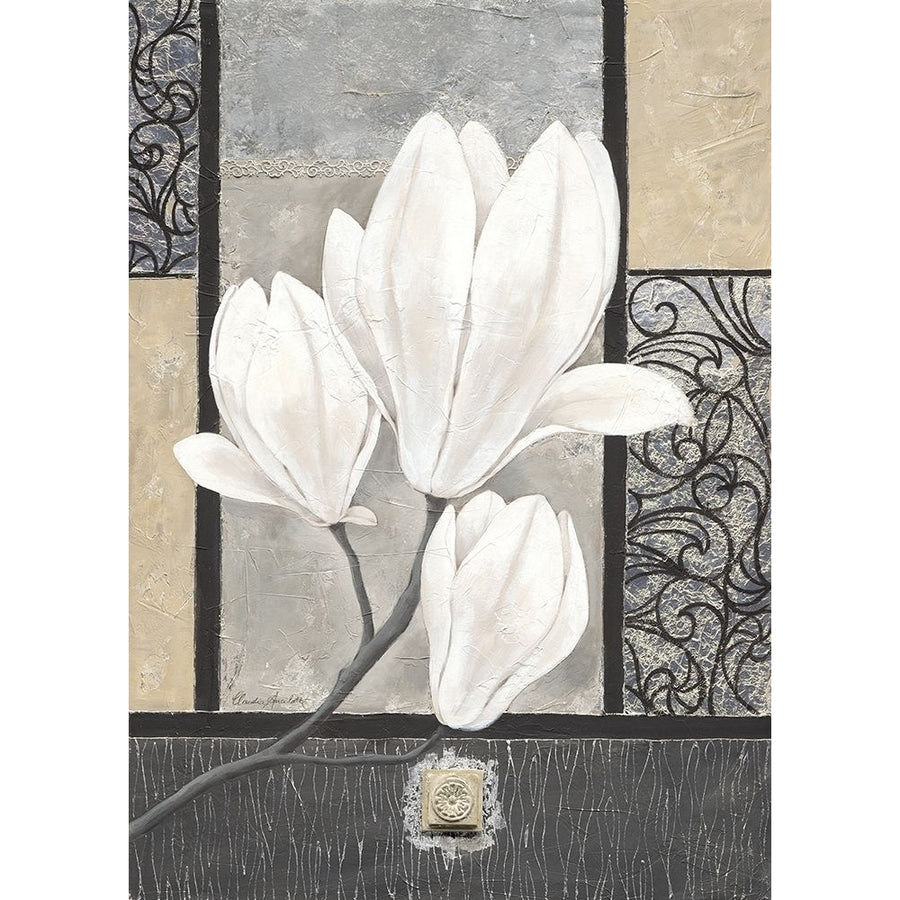 White Magnolia Poster Print by Claudia Ancilotti-VARPDX11313 Image 1