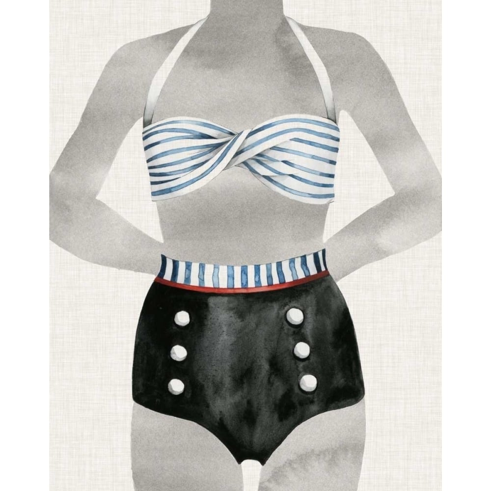 Vintage Bathing Suit I Poster Print - Grace Popp-VARPDX113221GG Image 1