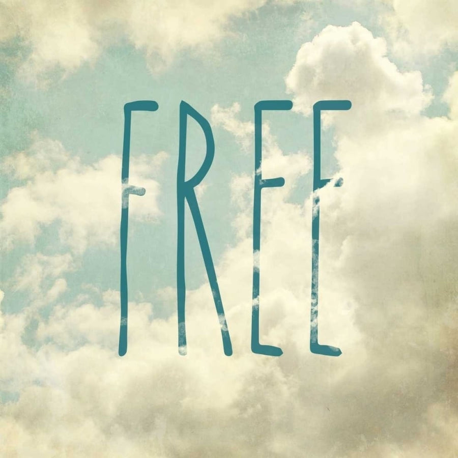 Free In The Clouds Poster Print by Sarah Gardner-VARPDX11344G Image 1