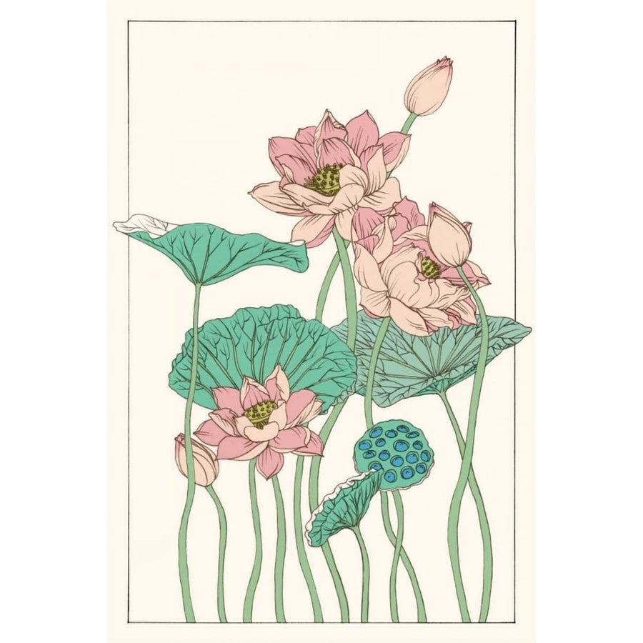 Botanical Gloriosa Lotus I Poster Print - Melissa Wang-VARPDX113461Z Image 1