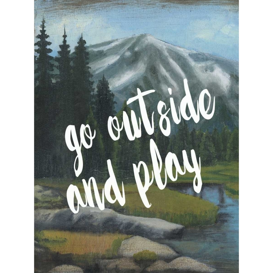 Adventure Typography I Poster Print - Naomi McCavitt-VARPDX113579D Image 1