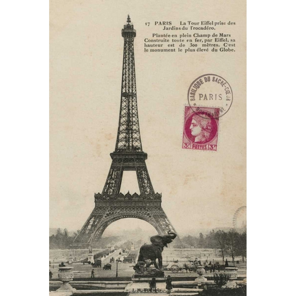 Paris 1900 Poster Print by Wild Apple Portfolio-VARPDX11368 Image 1