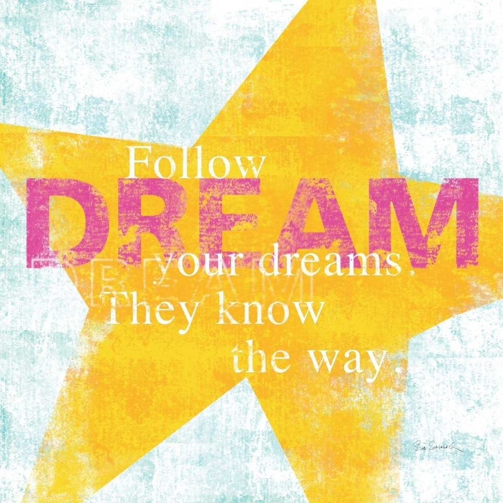 Letterpress Dream Poster Print by Sue Schlabach-VARPDX11374 Image 1