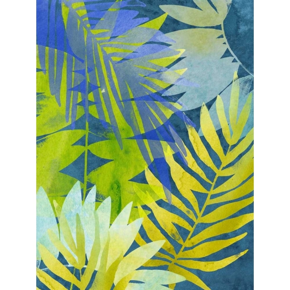 Tropical Indigo I Poster Print - June Erica Vess-VARPDX114232GG Image 1